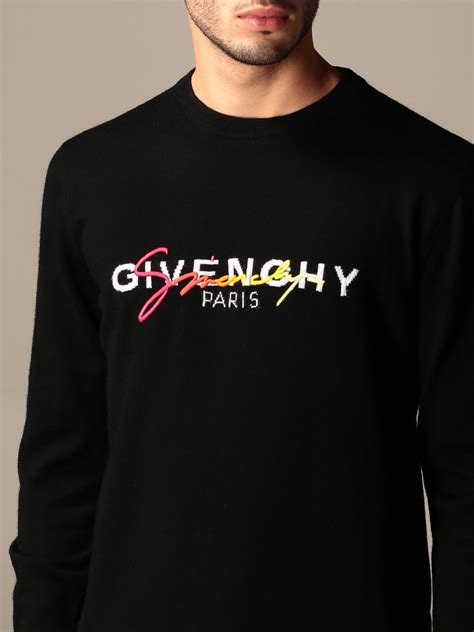 GIVENCHY MAGLIA UOMO MANICA LUNGA S TSHIRT USATA 